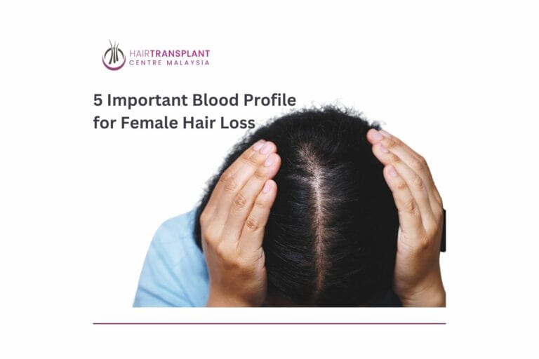 5 Important Blood Profile for Female Hair Loss