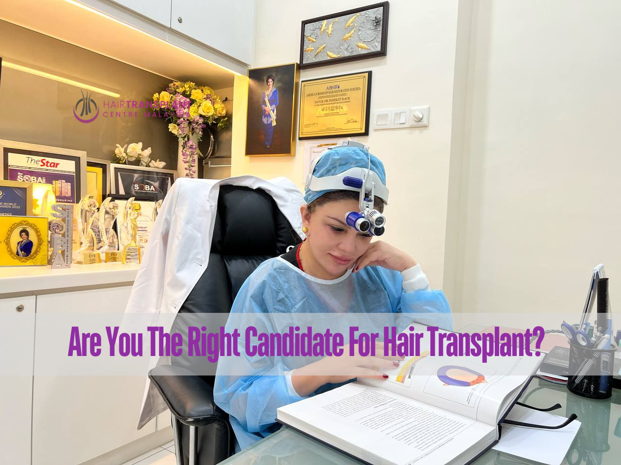 Hair Transplant Centre Malaysia - Youtube Video Overlay image