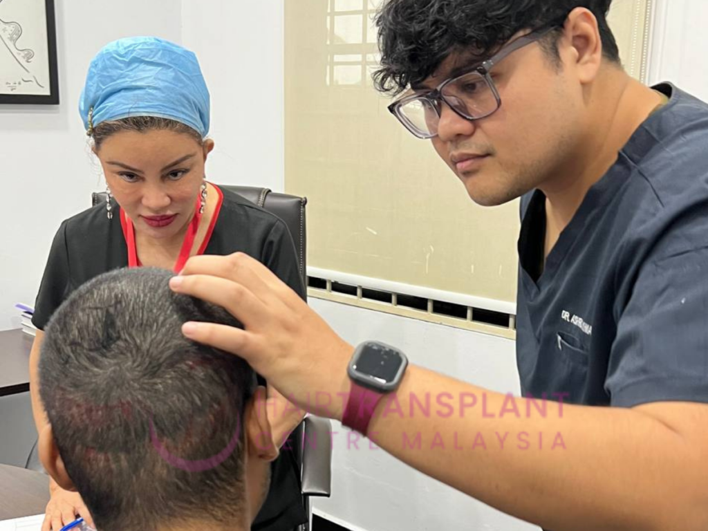 Hair Transplant Centre Malaysia - how to care for the transplanted area